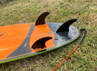 Tabla de surf Ipsylon + Funda Island Style + Leash