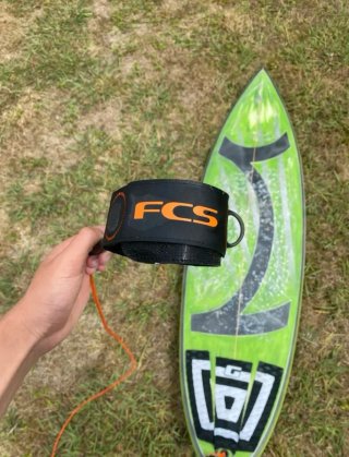 Tabla de surf Ipsylon + Funda Island Style + Leash