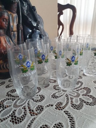 Vasos de cristal Bavaria