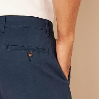 Pantalones Chinos Azul Marino Talla 46