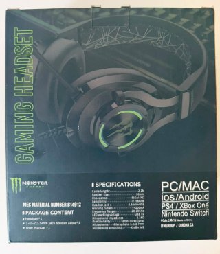 Cascos Gaming Monster Edición Limitada