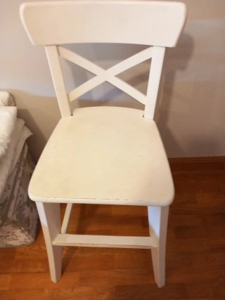 Silla IKEA INGOLF Blanca