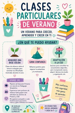 Clases particulares VERANO