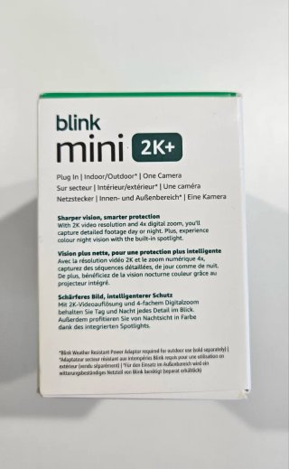 Cámara Blink Mini 2K+