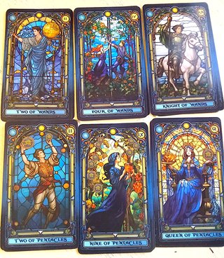 Tarot Vetrata, Tarocchi Vetrata