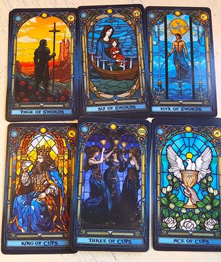 Tarot Vetrata, Tarocchi Vetrata