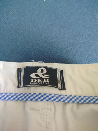 Pantaloni DEB uomo panna