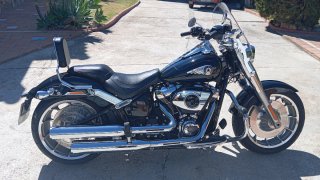 Harley-Davidson Fat Boy 2025 Negra