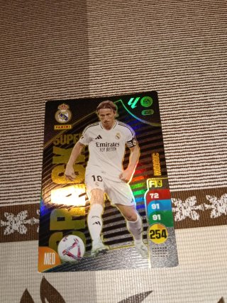 Carta Futbol Panini Luka Modric Real Madrid