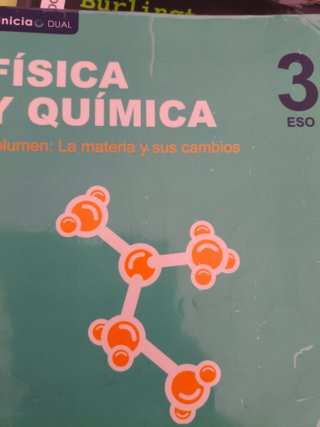 Física y química, 3 ESO. Volumen La materia y s...