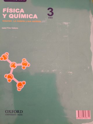Física y química, 3 ESO. Volumen La materia y s...