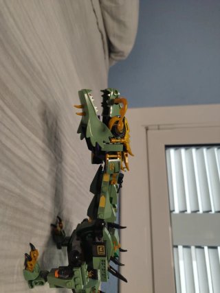 Lego Ninjago Dragón Verde