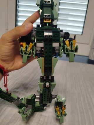 Lego Ninjago Dragón Verde