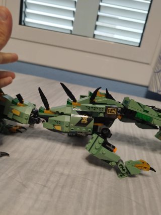 Lego Ninjago Dragón Verde