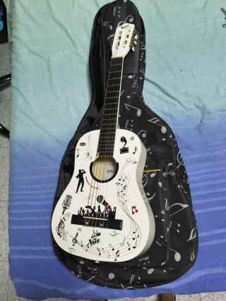 Funda y guitarra española
