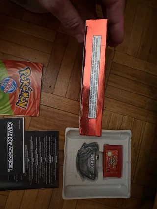 Pokemon Rojo Fuego Game Boy Advance Completo