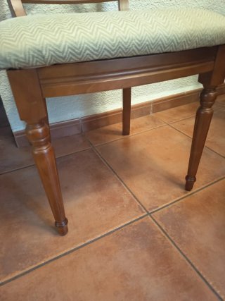 Sillas de comedor madera maciza