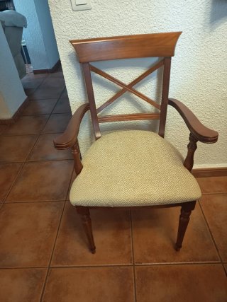 Sillas de comedor madera maciza