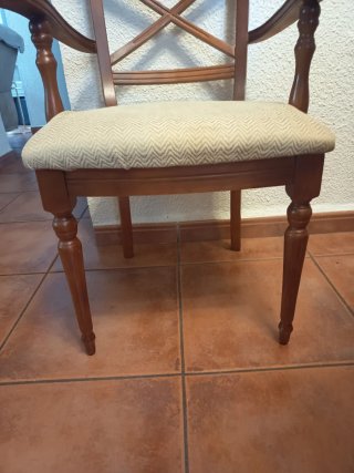 Sillas de comedor madera maciza