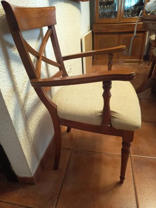 Sillas de comedor madera maciza
