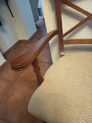 Sillas de comedor madera maciza