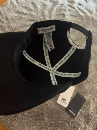 Gorro Lacoste Negro
