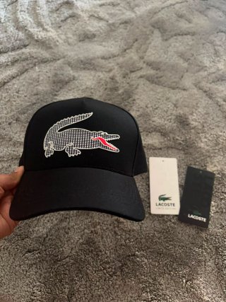 Gorro Lacoste Negro