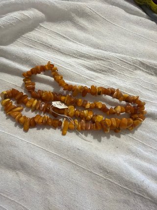 Collana Ambra Vera Chips