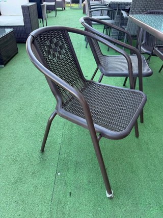 Conjunto Mesa y Sillas Terraza Cristal