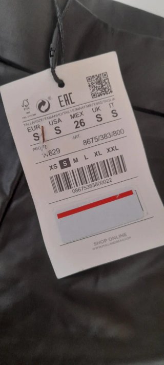 Leggings efecto piel Pull&Bear Talla S
