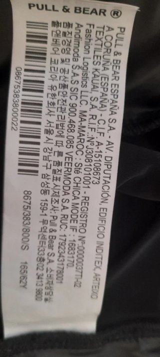 Leggings efecto piel Pull&Bear Talla S