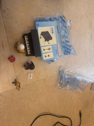 Playmobil 6567 Piano Negro con Accesorios