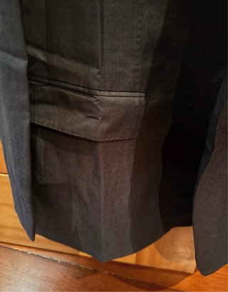 Blazer Homem T52 Azul Marinho Preppy Luxury