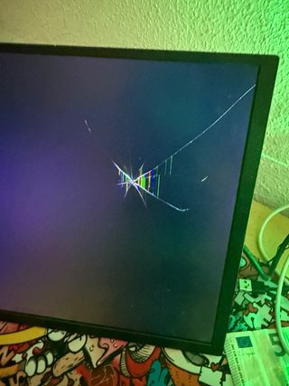 Pantalla de PC Negra