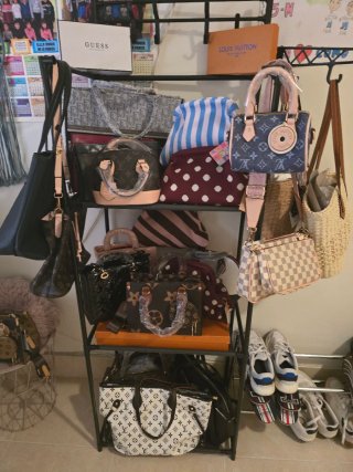 Bolsos Marrón y Verde