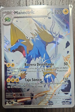 Carta Pokémon Manectric Fase 1