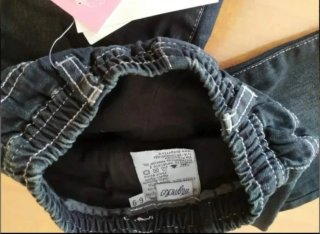 Pantalone jeans nuovo bimba 6/9 mesi