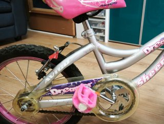 Bicicleta infantil Unibike R16 con cuadro de acero