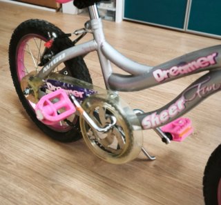 Bicicleta infantil Unibike R16 con cuadro de acero