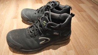 Zapatos de seguridad negros talla 40