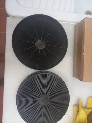 4 Filtros carbón activo campana cocina