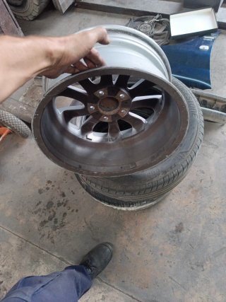 Llanta BMW E90 17 Plata