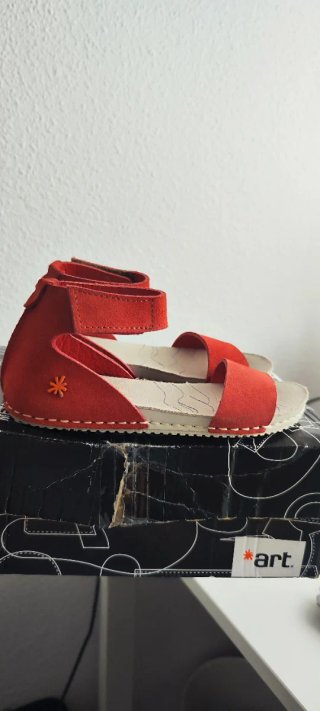 Sandalias rojas ART talla 30