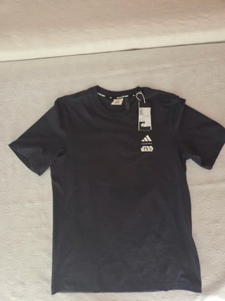 Camiseta Negra Mandalorian Bebé Yoda