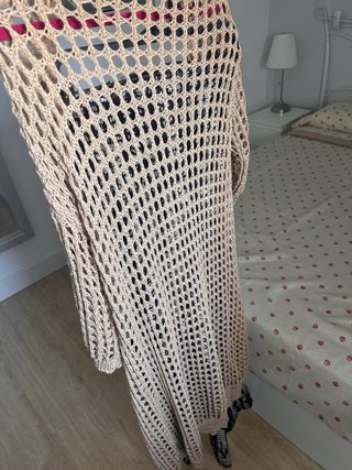 Conjunto mujer beige y negro