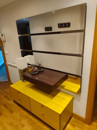 Espejo de entrada moderno