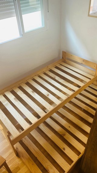 Cama nido 90cm madera