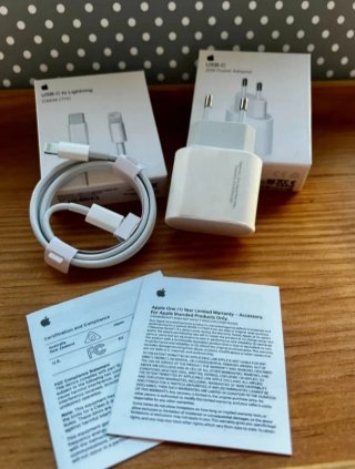 Caricatore Apple 20W + Cavo USB-C 1M