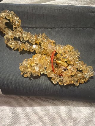 Collana Citrino e Argento