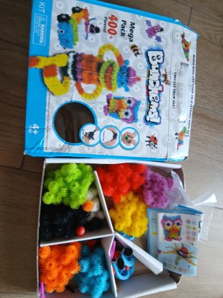 Juego Bunchems Mega Pack 400+ Piezas